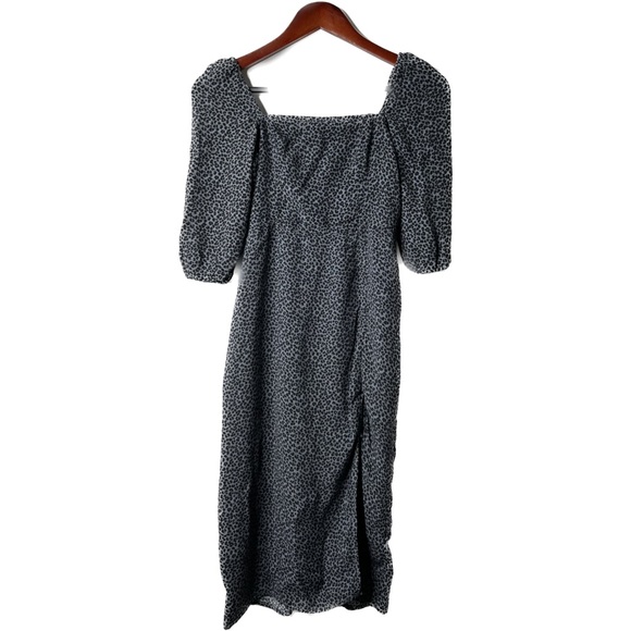 ABERCROMBIE & FITCH LEOPARD PRINT DRESS F2 - Picture 2 of 7